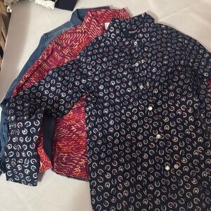 Cruel clothing and Tommy Hilfiger button down shirts size 6/7